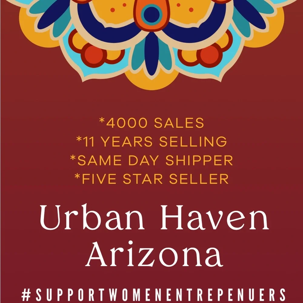 Orange Rattan Bead Seed Statement Earrings NWT LAST PAIR - Picture 4 of 4